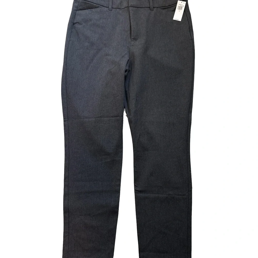 Old Navy Charcoal Pixie Skinny Ankle Pants Size 10 — High-Rise NWT - Picture 2 of 5